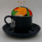 This is the backside of the piece showing the contrast of the colors.